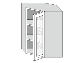 19.60.3у Шкаф настенный (h=913) угловой на 600мм со стекл. дверцей в Магнитогорске - magnitogorsk.mebel74.com | фото