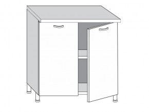 2.80.2 Шкаф-стол на 800мм с 2-мя дверцами в Магнитогорске - magnitogorsk.mebel74.com | фото