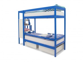 Двухъярусная кровать Svogen с ящиками синий в Магнитогорске - magnitogorsk.mebel74.com | фото 5