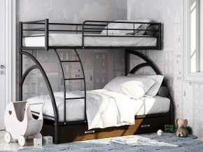Двухъярусная кровать Виньола-2 Я черный в Магнитогорске - magnitogorsk.mebel74.com | фото