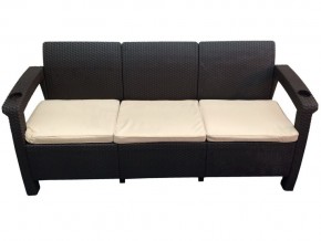 Диван Yalta Sofa 3 Set шоколадный в Магнитогорске - magnitogorsk.mebel74.com | фото