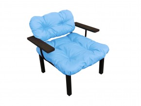 Кресло Дачное голубая подушка в Магнитогорске - magnitogorsk.mebel74.com | фото