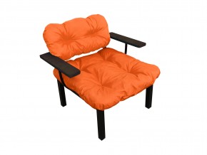 Кресло Дачное оранжевая подушка в Магнитогорске - magnitogorsk.mebel74.com | фото
