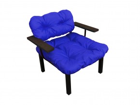Кресло Дачное синяя подушка в Магнитогорске - magnitogorsk.mebel74.com | фото