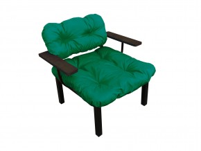 Кресло Дачное зелёная подушка в Магнитогорске - magnitogorsk.mebel74.com | фото
