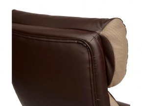 Кресло офисное Duke кожзам коричневый в Магнитогорске - magnitogorsk.mebel74.com | фото 4