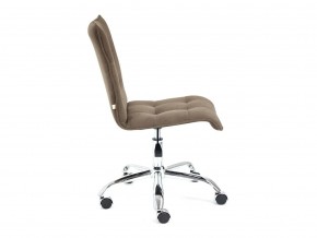 Кресло офисное Zero флок коричневый в Магнитогорске - magnitogorsk.mebel74.com | фото 3