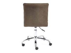 Кресло офисное Zero флок коричневый в Магнитогорске - magnitogorsk.mebel74.com | фото 4