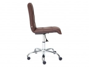 Кресло офисное Zero кожзам коричневый в Магнитогорске - magnitogorsk.mebel74.com | фото 3