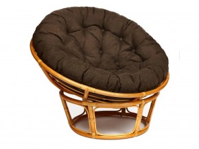 Кресло Papasan 23/01 W с подушкой Honey, ткань Коричневый в Магнитогорске - magnitogorsk.mebel74.com | фото 1