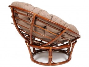 Кресло Papasan 23/01 W с подушкой Pecan, экошерсть Коричневый в Магнитогорске - magnitogorsk.mebel74.com | фото 2