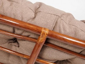 Кресло Papasan 23/01 W с подушкой Pecan, экошерсть Коричневый в Магнитогорске - magnitogorsk.mebel74.com | фото 3