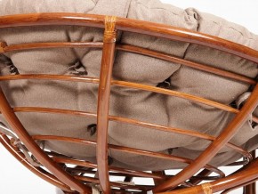 Кресло Papasan 23/01 W с подушкой Pecan, экошерсть Коричневый в Магнитогорске - magnitogorsk.mebel74.com | фото 4