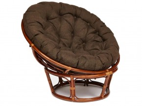 Кресло Papasan 23/01 W с подушкой Pecan, ткань Коричневый в Магнитогорске - magnitogorsk.mebel74.com | фото 1