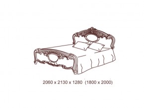 Кровать 2-х спальная 1800*2000 с основанием в Магнитогорске - magnitogorsk.mebel74.com | фото