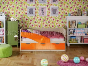 Кровать Бабочки 1800 Оранжевый металлик в Магнитогорске - magnitogorsk.mebel74.com | фото