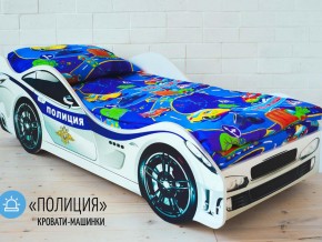 Кровать детская машина Полиции в Магнитогорске - magnitogorsk.mebel74.com | фото