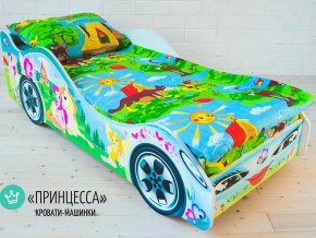 Кровать детская машинка Принцесса в Магнитогорске - magnitogorsk.mebel74.com | фото