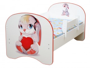 Кровать детская с фотопечатью без ящика Зайчик 700*1400 в Магнитогорске - magnitogorsk.mebel74.com | фото