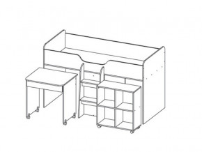 Кровать двухъярусная Каприз-14 без рисунка в Магнитогорске - magnitogorsk.mebel74.com | фото 2