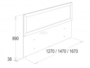 Кровать Ольга 14 1400 в Магнитогорске - magnitogorsk.mebel74.com | фото 3