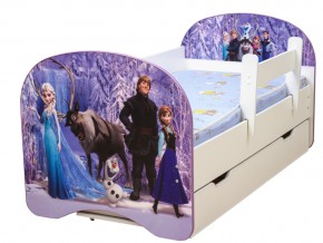 Кровать с фотопечатью с 1 ящиком Зимняя сказка 700*1400 в Магнитогорске - magnitogorsk.mebel74.com | фото 1