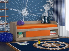 Кровать Соня 4 сонома-оранжевый в Магнитогорске - magnitogorsk.mebel74.com | фото