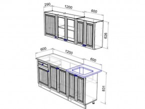 Кухня Хозяюшка 1800 фисташка в Магнитогорске - magnitogorsk.mebel74.com | фото 2