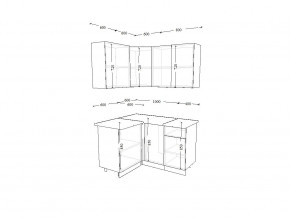 Кухонный гарнитур 25 Лофт 1200х1400 мм в Магнитогорске - magnitogorsk.mebel74.com | фото 2