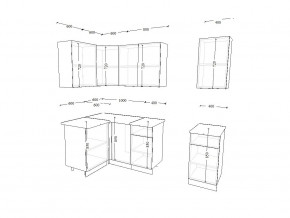 Кухонный гарнитур 29  Лофт 1200х1800 мм в Магнитогорске - magnitogorsk.mebel74.com | фото 2