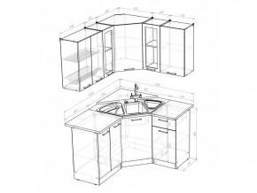 Кухонный гарнитур Лариса оптима 2 1500х1300 мм в Магнитогорске - magnitogorsk.mebel74.com | фото 5