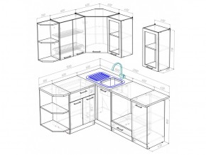 Кухонный гарнитур Лариса прайм 3 1500х2000 мм в Магнитогорске - magnitogorsk.mebel74.com | фото 5