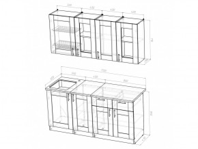 Кухонный гарнитур Ника демо 1700 мм в Магнитогорске - magnitogorsk.mebel74.com | фото 4