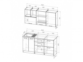 Кухонный гарнитур Ольга стандарт 4 1600 мм в Магнитогорске - magnitogorsk.mebel74.com | фото 5