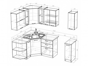 Кухонный гарнитур Татьяна оптима 1500х1800 мм в Магнитогорске - magnitogorsk.mebel74.com | фото 6