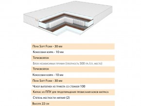 Матрас Шалла 120х200 в Магнитогорске - magnitogorsk.mebel74.com | фото 2