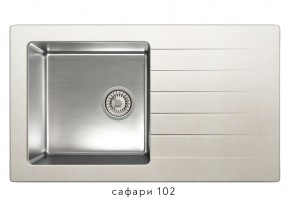 Мойка комбинированная Tolero twist TTS-860 Сафари 102 в Магнитогорске - magnitogorsk.mebel74.com | фото 1