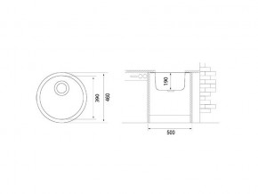 Мойка Longran Ultra ULS 460 в Магнитогорске - magnitogorsk.mebel74.com | фото 3