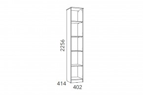 Шкаф для книг Фанк НМ 013.03-01 М в Магнитогорске - magnitogorsk.mebel74.com | фото 3