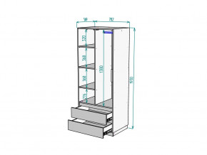 Шкаф Malta light H297 Белый в Магнитогорске - magnitogorsk.mebel74.com | фото 2