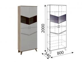 Шкаф-витрина Лимба М02 в Магнитогорске - magnitogorsk.mebel74.com | фото