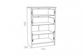 Тумба Оливия НМ 040.45 Х в Магнитогорске - magnitogorsk.mebel74.com | фото 2