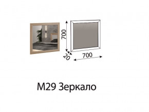 Зеркало Глэдис М29 Дуб золото в Магнитогорске - magnitogorsk.mebel74.com | фото 2